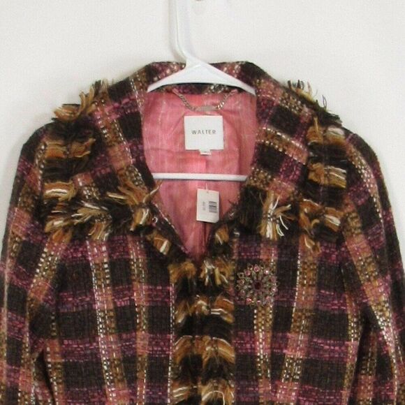 Cool brown WALTER blazer jacket 0 - Picture 2 of 4